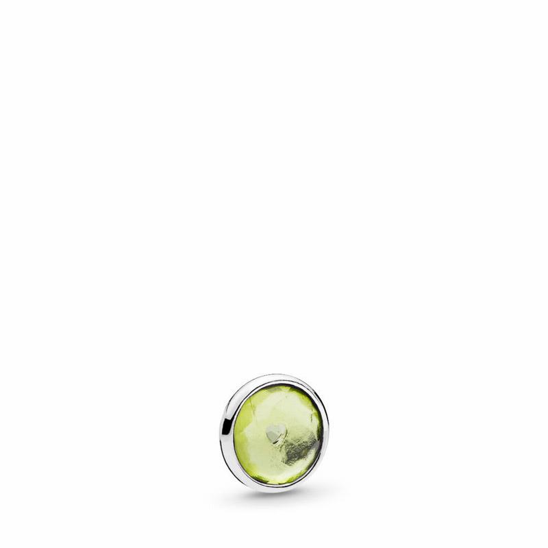 Pandora August Droplet Petite Locket Charm Silver Egypt PE9640871